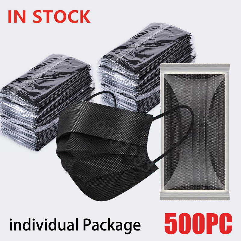 Disposable Surgical Mask - 10-500 stuks, wegwerpmaskers voor volwassenen, individueel