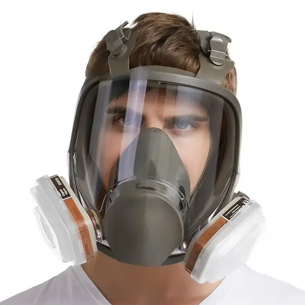 6800 Anti-Fog Gasmasker Indust - Dust Mask Construction recensie en prijs