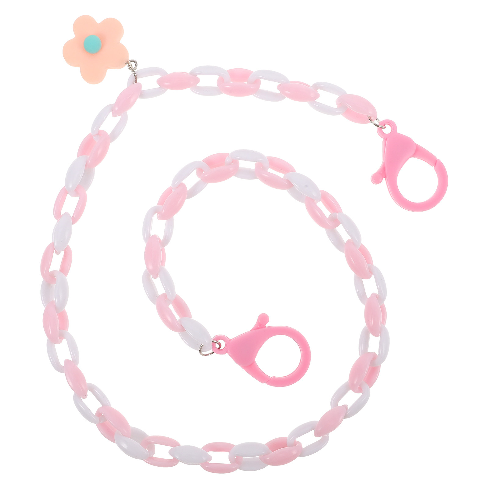Kleurrijke bloemenmaskerkettin - Mask Chain Holder recensie en prijs